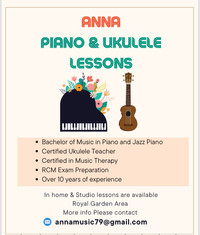 Piano and Ukulele lesson