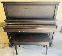 FREE - 1923 Heintzman Upright Grand Piano