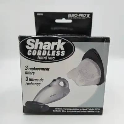 Shark Replacement Vacuum Filters 3 Pack XSB726 Cordless Hand Vac, View more