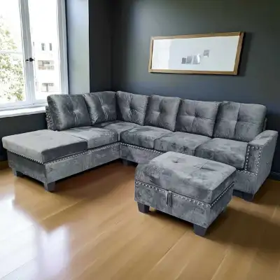 6 Seater Ottoman Sofa , View more
