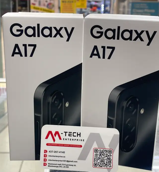 Samsung GalaxyA17 brand new sealed box 