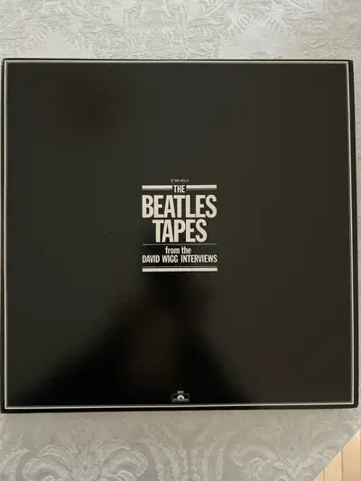 Own a piece of music history with this 'The Beatles Tapes' vinyl box set, featuring the David Wigg i...
