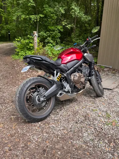 NO TRADES PLEASE 2020 CB650R in great condition. Fresh oil and brakes. Tucked Up Systems integrated...