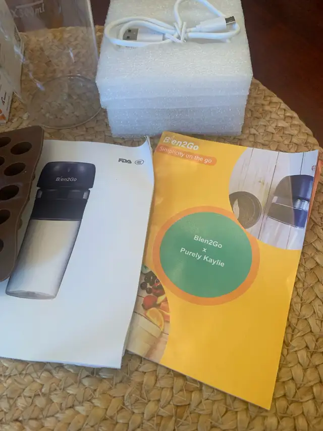 NEW BLEN2GO 300ML  PORTABLE JUICE BLENDER! BRAMPTON in Home Décor & Accents in Mississauga / Peel Region - Image 7