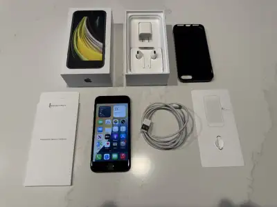 iPhone SE 2nd Generation Black 64GB, View more