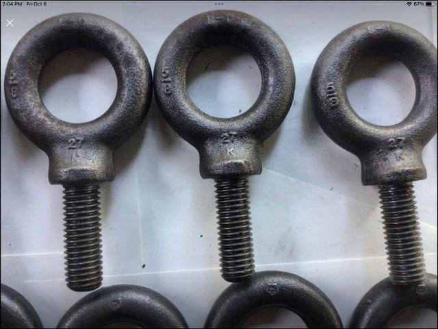 Eye Bolts With Shoulder for Lifting - 5/8” & 1/2” + Lifting Lugs in Other in St. Catharines - Image 4