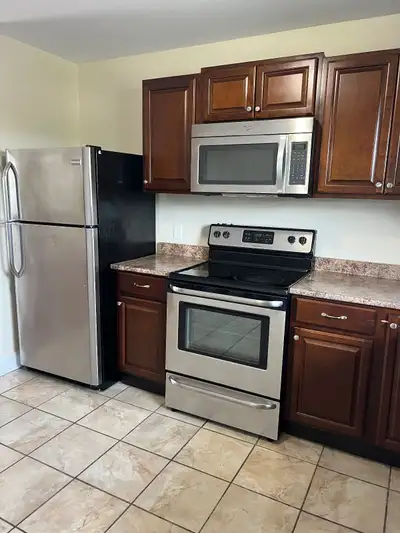 Large two Bedroom, one bath will be available March 6/26 The lease is yearly, will consider monthly...