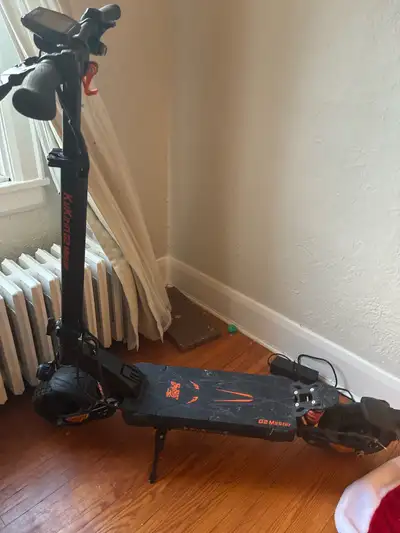 This is the kurkirn G2 Master 2025 Model. It has a top speed of 80kmh. And works very well. I bought...