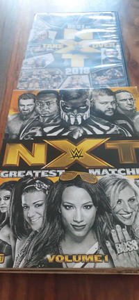 WWE NXT DVD'S 