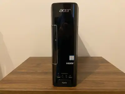 Still available… Selling a used slim Acer Desktop PC. Desktop is quite compact, operates without any...