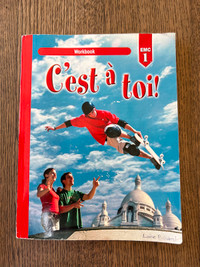 French C'est a toi! workbook