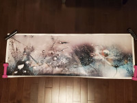 Wall Art Roll Print Droplets 60"x20" brand new/art mural rouleau