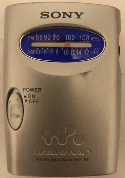 SONY Walkman SRF 59 AM FM Radio Stereo, View more