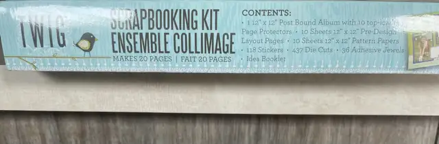 ensemble de scrapbooking in Hobbies & Crafts in Québec City - Image 3