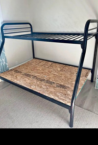 Single over double bunk bed for sale