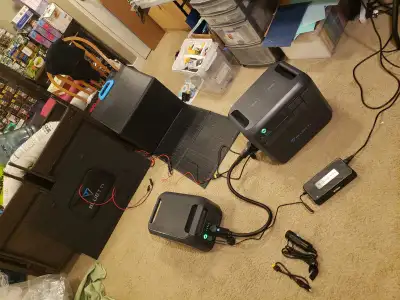 BLUETTI AC200MAX 2048WH+BLUETTI B230 EXPANSION+SOLAR PANELS OBO, View more