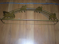 Christmas Card Holder Arch Metal Fireplace Mantle