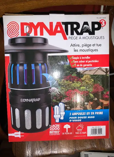 CHASSE MOUSTIQUE ÉLECTRIQUE DYNATRAP, View more