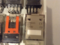 OMRON MY4 Relays 12 Volts  X 10  (#165)
