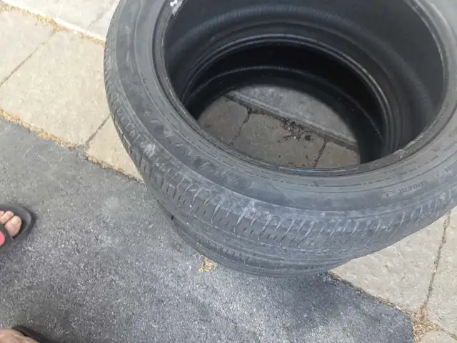 2 x 225/50r18 Goodyear Eagle RS-A m+s rated all season tires  in Tires & Rims in Hamilton - Image 4