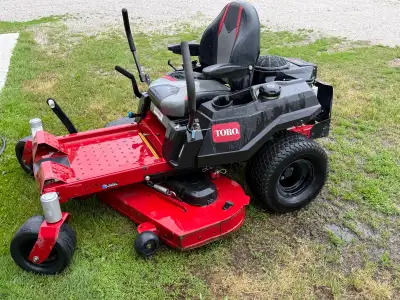 2021 Toro Timecutter Zero Turn Mower, 50” cut, 23hp Kawasaki motor, no hr meter (roughly 200hrs), ne...