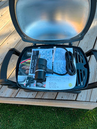Weber electric barbeque