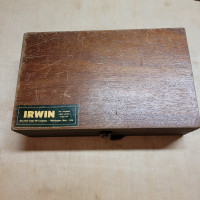 Woodworking: Irwin Auger Bit Set in Original Box