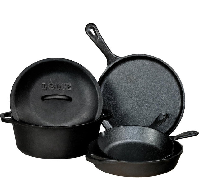 Lodge L5HS3 Logic Cast Iron Cookware Set, 5-Piece (Black) BNIB! in Kitchen & Dining Wares in City of Toronto
