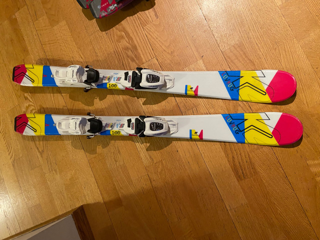 K2 Kids skis with boots and bindings  in Ski in Calgary - Image 2