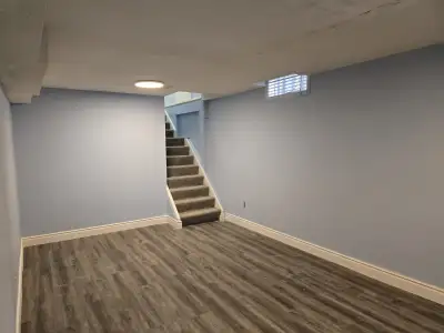 Two bedroom + Den basement apartment in central Mississauga