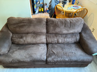 Comfortable Couch and Love Seat