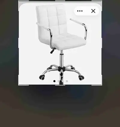 office white chairs with wheels , View more