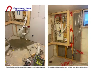 Spring Basement Water Issues? Crack Repair & Waterproofing Help, View more