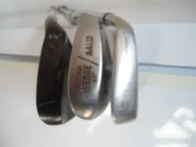 THREE MEN'S RIGHT HANDED GOLF WEDGES  5, View more