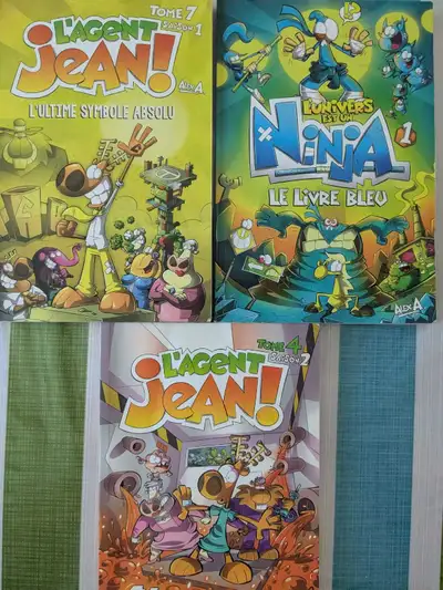 Bandes dessinées assortis /Assorted French Childrens Comic Books, View more
