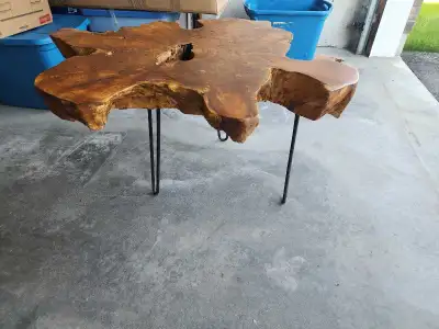 Teak wooden table - indoor/outdoor, View more