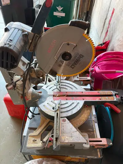 Bosch 12” sliding mitre saw, View more