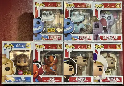 Disney Aladdin Funkopop (sell as lot) , View more