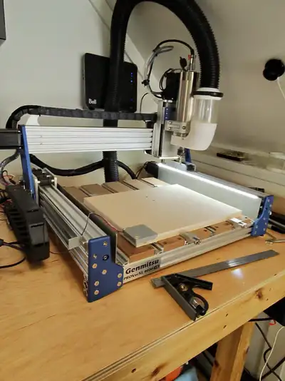 Great condition. Capable of milling 6061 aluminum. - Nema 23 Closed Loop Stepper Motors 5000mm/min -...