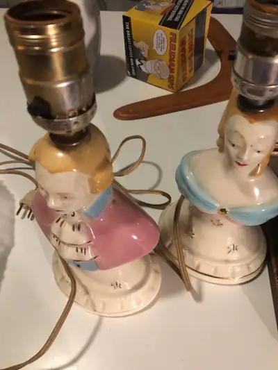 2 Lamps vintage antique, View more