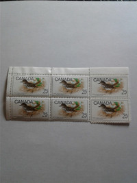 1969-25 cents-Hermit Thrush Canadian Stamps