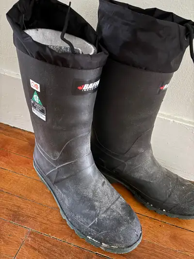 Rubber Work Boots size 10, View more