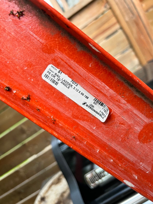 Louisville 300lb heavy duty 3step ladder Ladders & Scaffolding