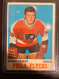 1970-71 Bernie Parent OPC hockey card.