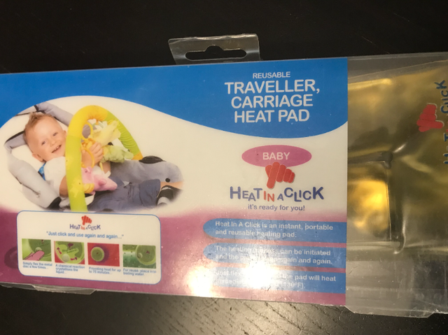 NEW Baby Heat in a Click Reusable Traveller/Carrier Heat Pad in Other in City of Toronto - Image 3