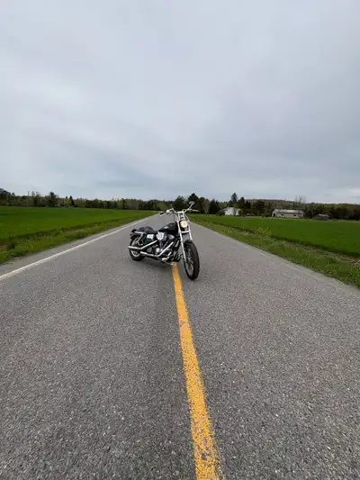 95 Dyna Super Glide 1340 Needs Nothing For Safey Has A Safety From May Of This Year Girlfriend Wants...