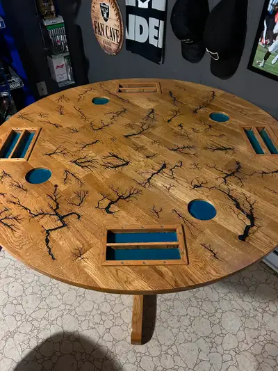 Also comes with a brand new set of chips and cards