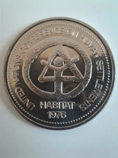 1976 Vancouver, B.C. Habitat Trade Dollar, View more
