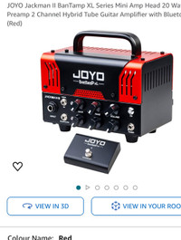 JOYO Jackman II BanTamp XL Series Mini Amp Head 20 Watt Preamp 2