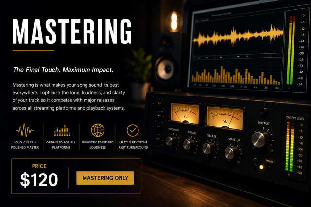 Professional Mixing & Mastering Services
